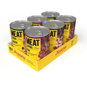 Comparateur de prix : 6x400g Josera Meatlovers Pure mix (4 variétés) - Pâtée pour chien