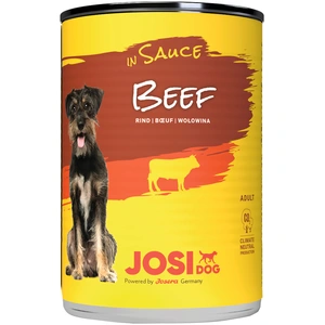 Comparateur de prix : JosiDog en sauce 12 x 415 g pour chien - boeuf
