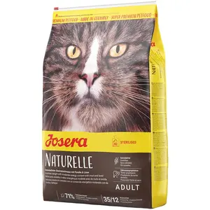 10kg Josera Naturelle volaille, truite - Croquettes pour chat pas cher