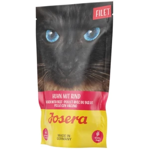 16x70g Josera Filet poulet, boeuf - Pâtée pour chat pas cher