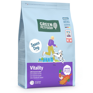 3 kg Green Petfood Dog Vitality avec insectes et canard nourriture sèc... pas cher
