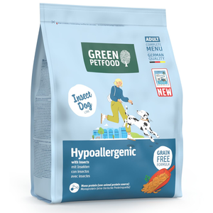 Comparateur de prix : 900g Green Petfood Insect Dog Hypoallergenic avec insectes nourriture ...