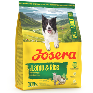 900g Josera agneau&riz nourriture sèche pour chiens pas cher