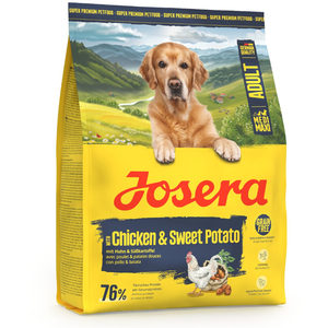 900g Josera Medi/Maxi Adult poulet et patate douce nourriture sèche po... pas cher