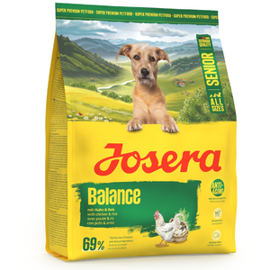 Comparateur de prix : 900g Josera Senior Balance nourriture sèche pour chiens