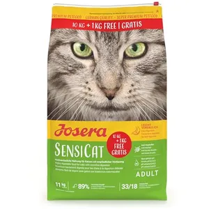 Josera SensiCat - 10 + 1 kg gratuit ! pas cher