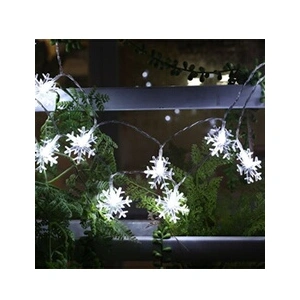 Comparateur de prix : OEM Guirlande Lumineuse 2M LED avec 20 LED Flocon de neige pour Noël Soirée Maison Jardin, Blanc [Batterie alimenté]