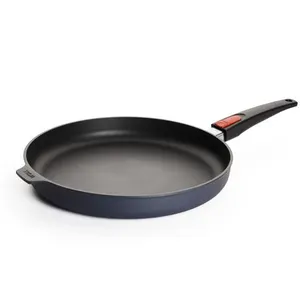 Comparateur de prix : Woll Poêle en fonte 32 cm avec manche amovible Diamond lite - - Gris - Fonte