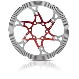 Xlc disque br-friction x59 cnc rouge argent-diamètre 180 mm - 2500322510 pas cher