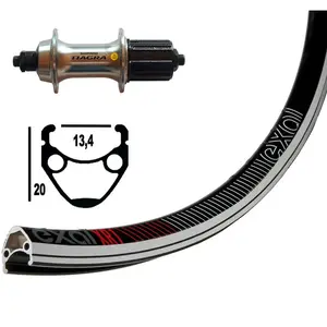 RUEDA TR.700C WINORA EXAL XR-1 SH.TIAGRA QR PLATA pas cher
