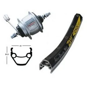 Comparateur de prix : Bike-Parts Winora Roue Arrière Exal Xp19 Skid Shimano Nexus 8s 10 x 135 mm