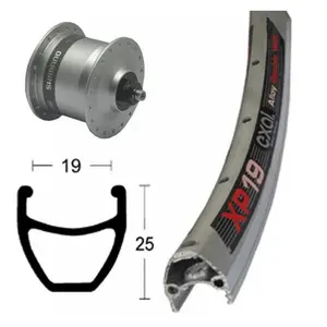 Comparateur de prix : Roue avant VTC 28P moyeu dynamo Shimano DH3N30 - Exal XP-19 - Mixte - ...