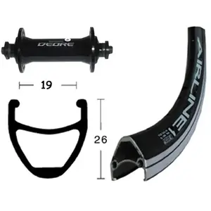 Comparateur de prix : Winora Roue Avant De Route Vuelta Airline 1 Qr 9 x 100 mm