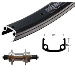 Winora Roue Arrière Schurmann Sport Qr 6-7s 26´´Vendu parbikeinn