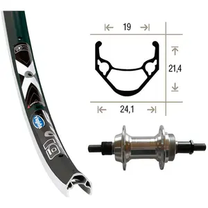 Winora Roue Arrière Rigida X-star 19 6-7s 24´´