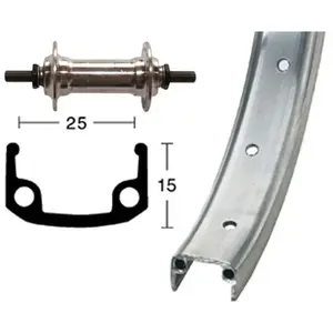 Winora Roue Avant Vtt 24 9 x 100 mm pas cher