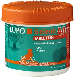 Luposan 400g (200 comprimés) LUPO Articulations 40 - pour chienVendu parzooplus