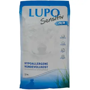 15kg 20/8 Lupo Sensitiv Croquettes pour chien hypoallergéniques pas cher