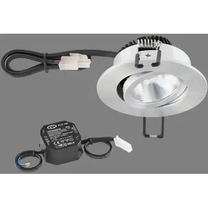 Comparateur de prix : EVN PC20 lampe avec variateur 3000K alu