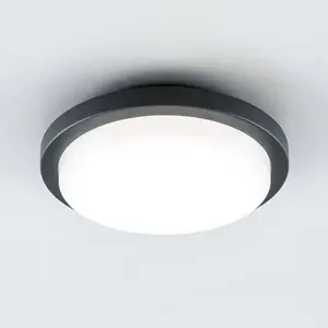 EVN Tectum plafonnier extérieur LED rond, 24,6 cmVendu parluminaire