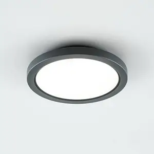 EVN Tectum plafonnier d'extérieur LED rond, verreVendu parluminaire