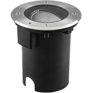 Comparateur de prix : EVN Pentola spot encastré LED, Ø 18 cm acier inox