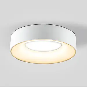 EVN Plafonnier LED Sauro, Ø 30 cm, blanc