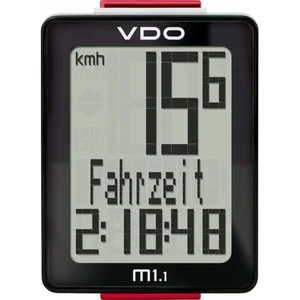 VDO Compteur M1.1 filiaire - 12,4 x 7,2 x 6,2 cm - Noir