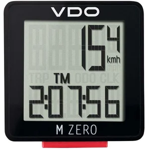 Comparateur de prix : Compteur pour vélo VDO M Zero - Noir - Fonction Kilomètre et Vitesse - 7 x 3,3 x 10,2 cm