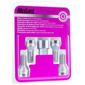 4 vis antivol Chrome 26002SU MCGARD 12x1,25/Plat pas cher