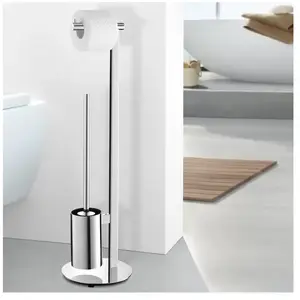 Zack SCALA Porte-brosse WC avec brosse, 40088,Vendu paramazon