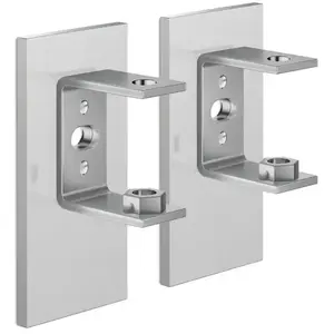 Zack LINEA Support mural, set de 2, 40396, pas cher