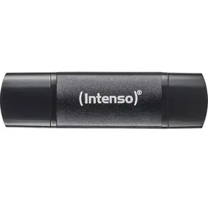 Clé USB Intenso 3544492 256GB USB-A USB-C aluminium noir pas cher