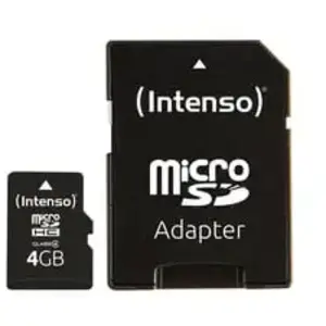 Comparateur de prix : Intenso 3403450 mémoire flash 4 Go MicroSDHC Classe 4