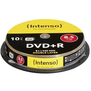 Intenso - 10 x DVD+R DL - 8.5 Go (240 minutes) 8x - spindle pas cher