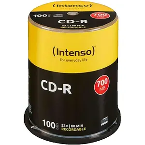 Comparateur de prix : Intenso CD-R 700 Mo, 52x Spindle Lot de 100 (Import Allemagne)