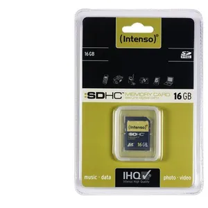 Comparateur de prix : Intenso Carte mémoire flash Intenso SDHC 16 Go