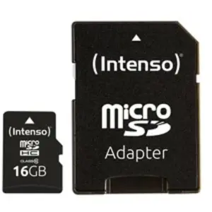 Comparateur de prix : Intenso 16GB MicroSDHC 16 Go Classe 10