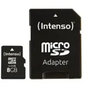 Comparateur de prix : Intenso 8GB MicroSDHC 8 Go Classe 10