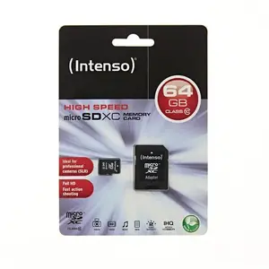 Comparateur de prix : Intenso 64GB MicroSDHC 64 Go MicroSDXC Classe 10