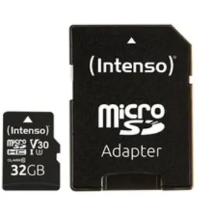 Comparateur de prix : Intenso 3433480 mémoire flash 32 Go MicroSDHC UHS-I Classe 10