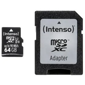 Comparateur de prix : Intenso 3433490 mémoire flash 64 Go MicroSDXC UHS-I Classe 10