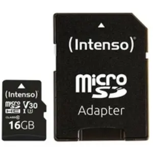 Comparateur de prix : Intenso 3433470 mémoire flash 16 Go MicroSDHC UHS-I Classe 10