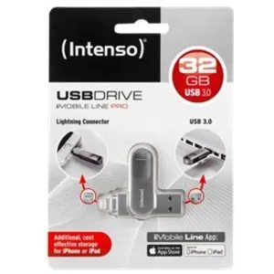 Intenso Clé USB 3535580 32 GB Gris pas cher