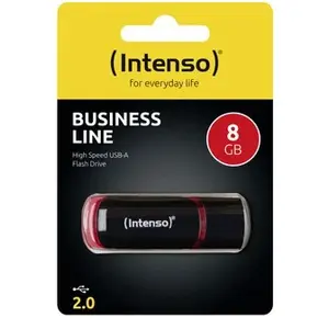 Comparateur de prix : Intenso - Clé Business Line, usb 2.0, 8 Go, noir & rouge (3511460)