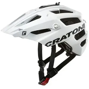 Cratoni AllTrack Casque Mixte, Blanc, M/L | 58-61cm pas cher