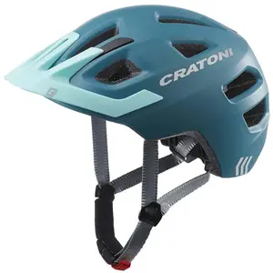 Comparateur de prix : Cratoni Casque de vélo Mixte, Bleu Gris, 51-56