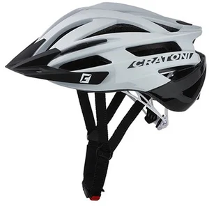 Cratoni Casque Agravic VTT Blanc/Noir Mat Taille L/XL 58-62 Material de Velo Mixte, Blanco/Negro