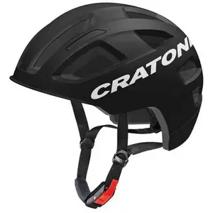 Cratoni C- Pure (City) Casque de vélo Mixte, Noir, Taille Unique