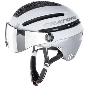 Casque de protection CRATONI Commuter Blanc mat Taille S-M pas cher